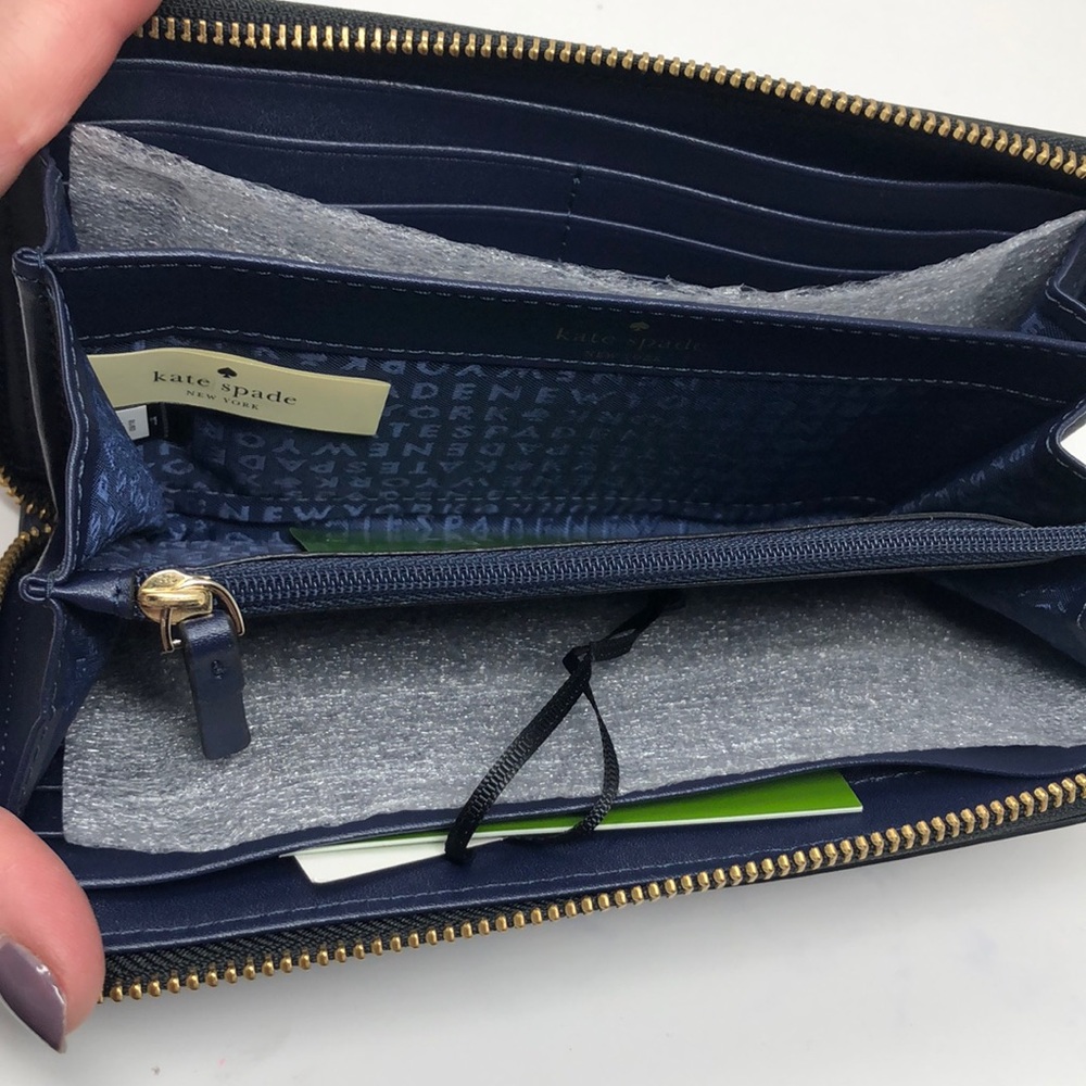 NWT Kate spade Neda Anderson way oceano wallet - Picture 6 of 8